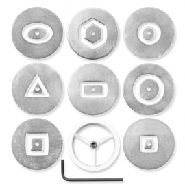 CLAY GUN HOLLOW DIE KIT (18PC) 